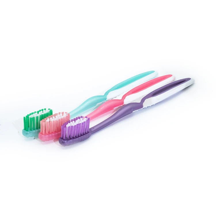 Colorful Soft Nylon 610 Bristle Toothbrush New Plastic Toothbrush For Adult Private Label Customized