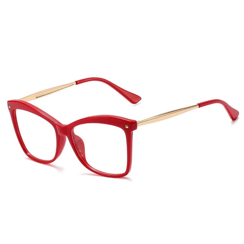 Factory wholesale myopia glasses frame men women plastic big frame vetage eyewear glasse custom logo