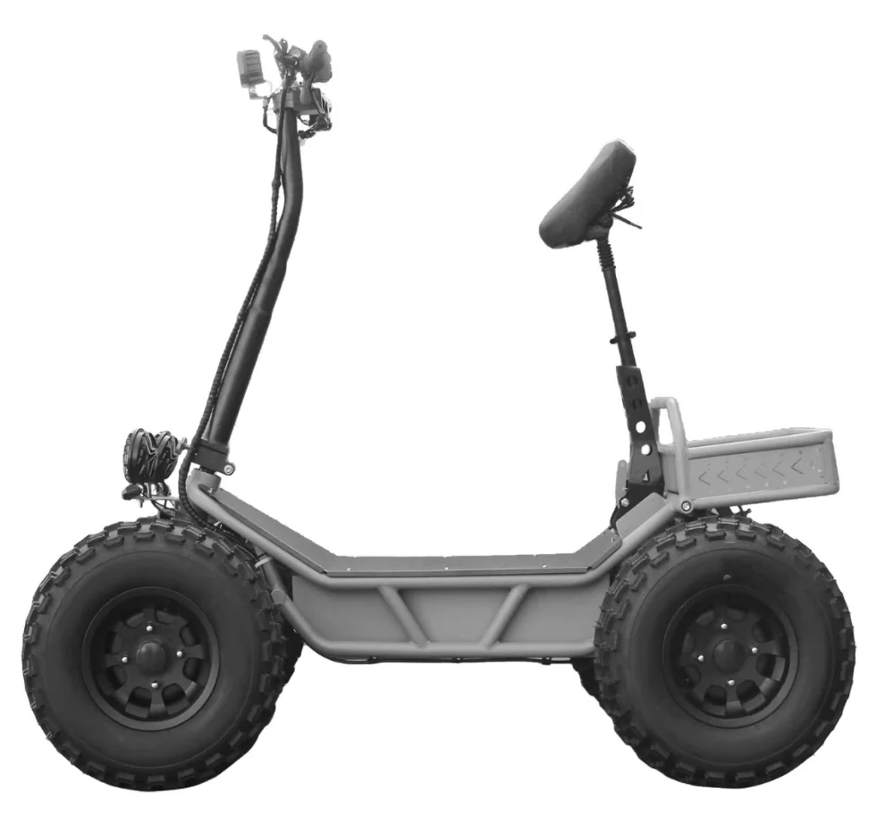 All-Terrain Four-Wheel Drive Off-Road Vehicle  ATV wit  Rubber Tires