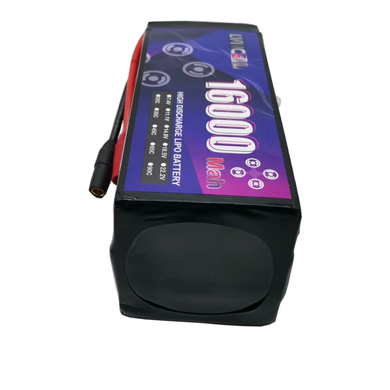 Аккумуляторная батарея 25C 6S 22 2 V Lipo 16000mAh 16Ah для радиоуправляемого дрона вертолета защиты