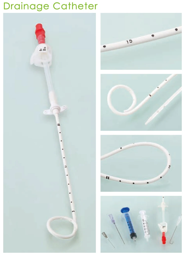 Sample Offered Disposable Medical Abdomen Drainage Catheter for Surgery