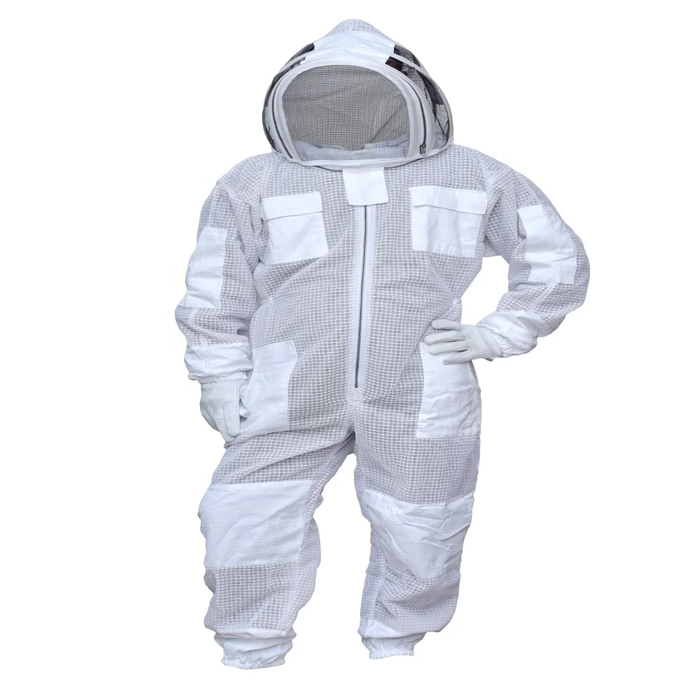 3 layer New Beekeeping Clothing Three Layer Full Ventilated Beekeeper suit