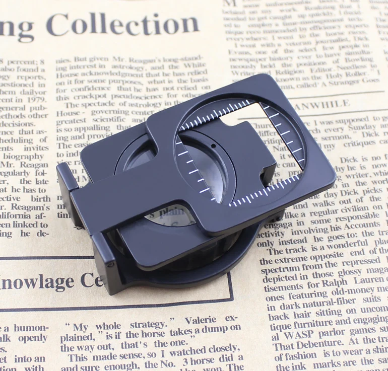 20X Full Metal Dual lens Textile fabric magnifier