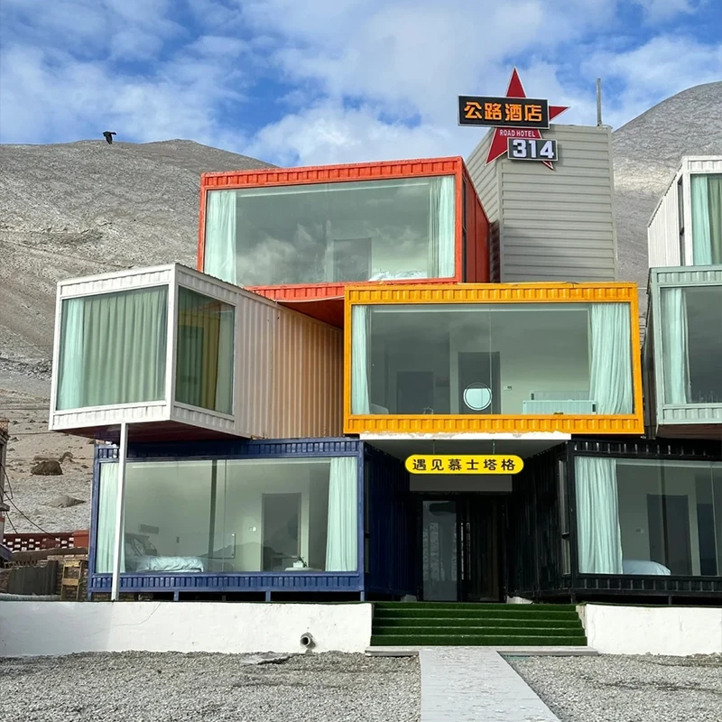 Portable Multifunctional Isolated Folding Outdoor Deluxe Expandable Mobile Home Container House 40 ft