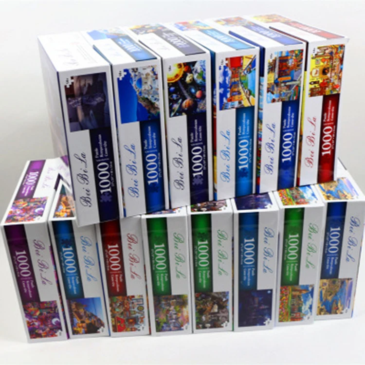 
32 Designs Adults Puzzle Game Toys Rompecabezas 1000 Pieces Jigsaw Puzzle 