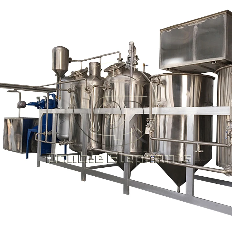 50-100TD Cooking soy sunflower cottonseeds oil refinery plant equipment machinery