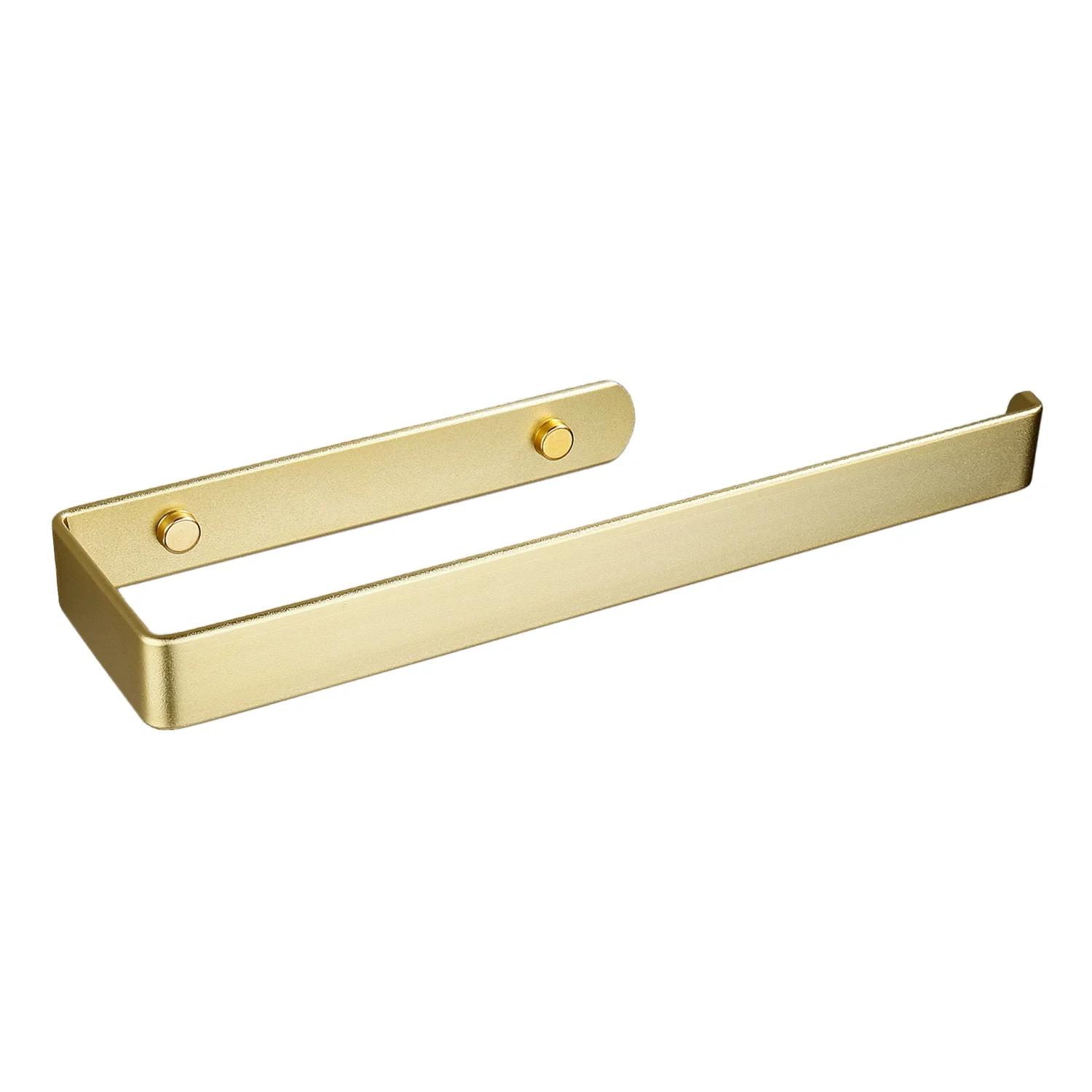 Space Aluminum Hand Towel Holder Self Adhesive Bathroom Towel Rack Easy to Install Right or Left Strong Stick Screw Towel Bar