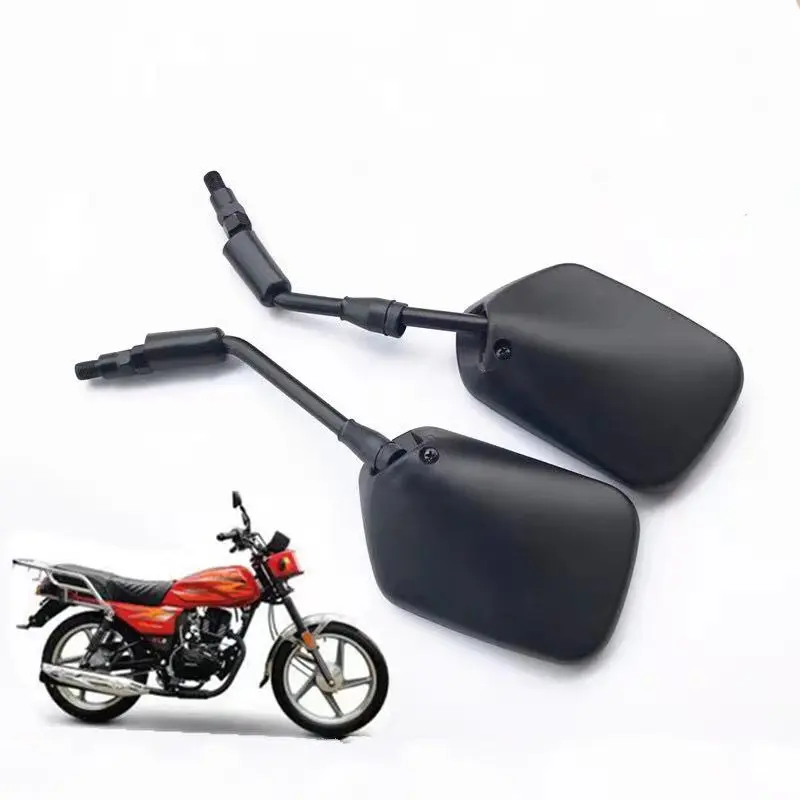 Wide convex mirror rearview mirror of motorcycle