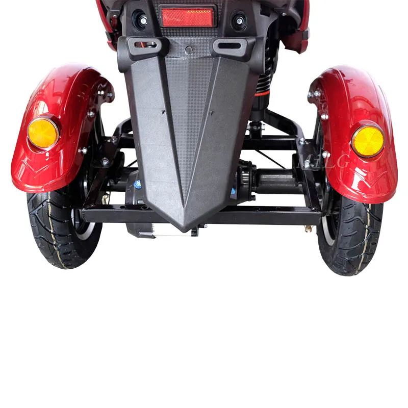 1000w 60v 3wheel Bike Adult Bicycle Electric Tricycle Scooter Steel Moped Adult 2000w Trikes 3 Wheel Motorcycle Open Passenger