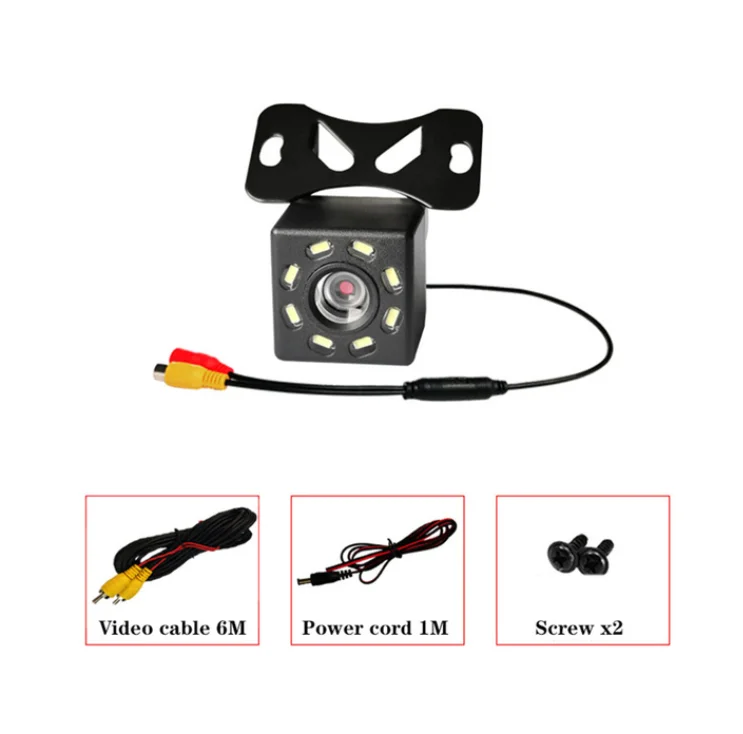 Car Reverse Camera HD Night Vision Rear View Camera 170 Wide Angle Backup Parking Camcorder Highly Waterproof Reversing Monitor