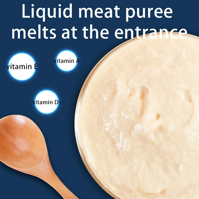 Кошачий корм со вкусом курицы и лосося свежий влажный кошачий кошачьи закуски 15 г