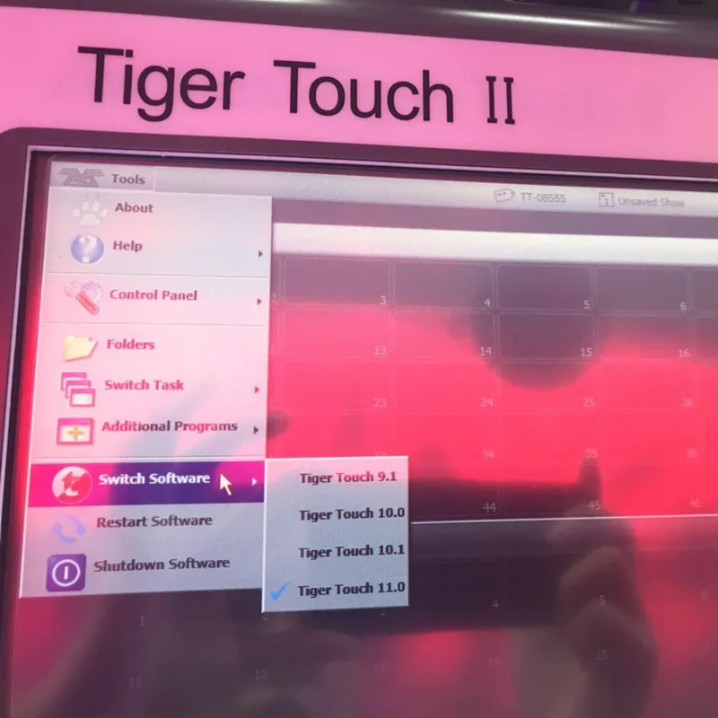 Tiger Touch 2 dmx controller Professional Stage Lighting Console Tiger Touch dmx console