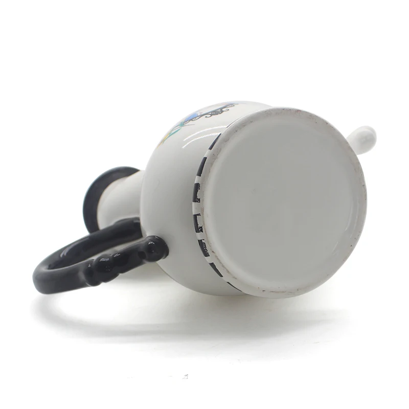 Beauty and the Beast Porcelain Coffee and Tea Set Luxury Ceramic Cup Pot Cartoon Tea Sets with Teapot