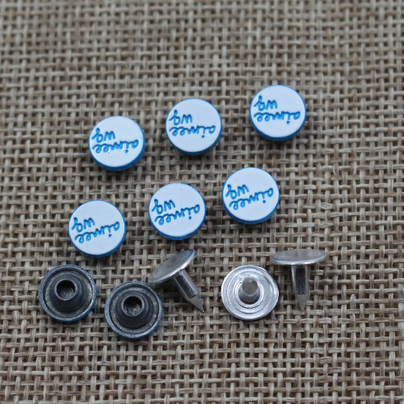 wholesale custom logo fashion design concave decorative studs and rivets