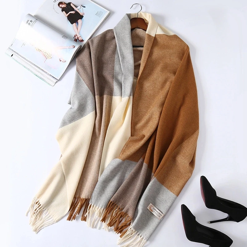 Elegant Series pure cashmere scarf woman 100% cashmere scarf