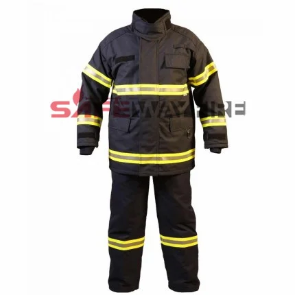 BTTG EN 469 Nomex Fire fighting suit L XL Aramid Fireman Suit Fire Nomex Suit for fire fighter