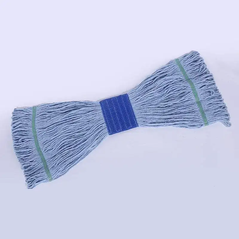 Factory direct customized looped end mop head wet and dry suitable for factory cleaning
