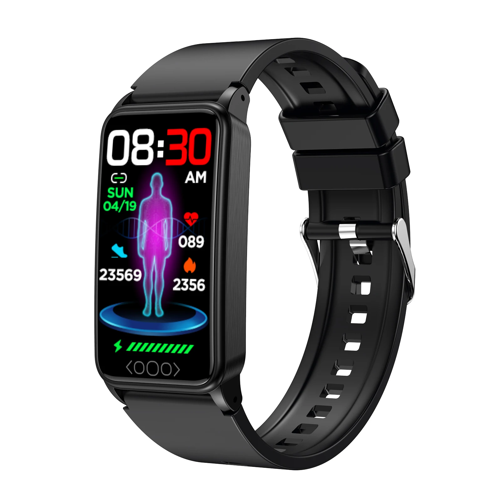 2024 TK71PRO Smart Watch Continuous Dynamic Heart Rate Blood Sugar Oxygen Lipid Monitoring iOS Android Operation IPS Display
