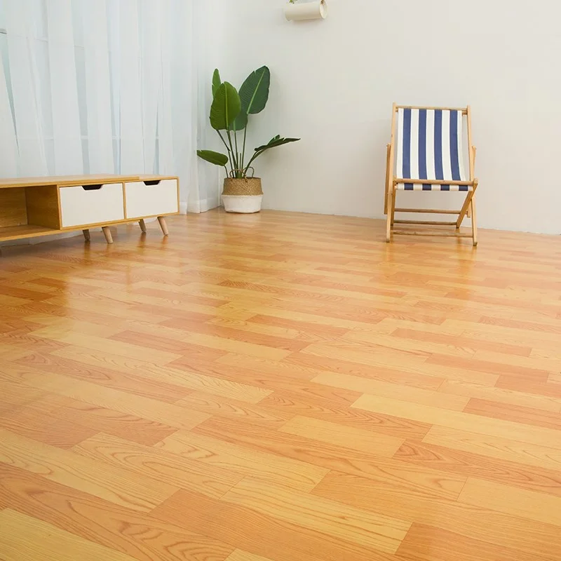 Sell Well Soundproof Waterproof Fireproof Wood Floor Self Adhesive PVC Flooring Sheet for Bathroom