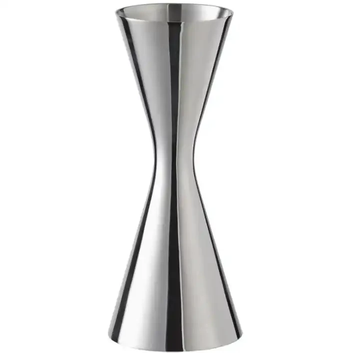 One-Piece Stainless Steel 30ml/60ml Double Jigger With Silver Gold Colors Measuring Cup Double Sided Jigger For Bar