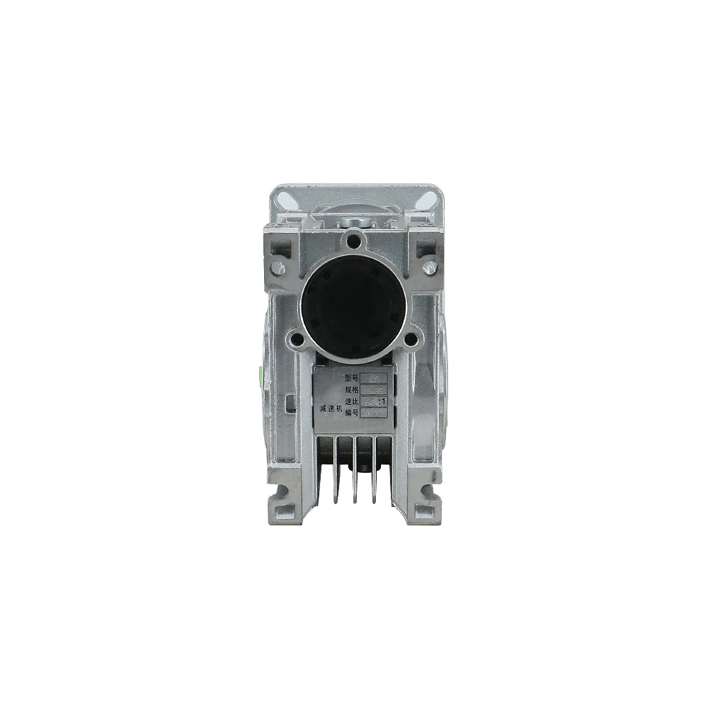 Worm Gearbox RV040 Speed Reducer 18mm Output 90 degree ratio 5:1-100:1 for Nema34 86mm Flange Stepper Motor