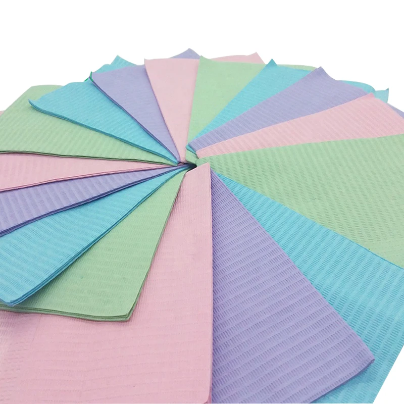 Manufacturer Price Medical Dental Bibs Custom Dentist Disposable Dental Bibs For Dental Hospital