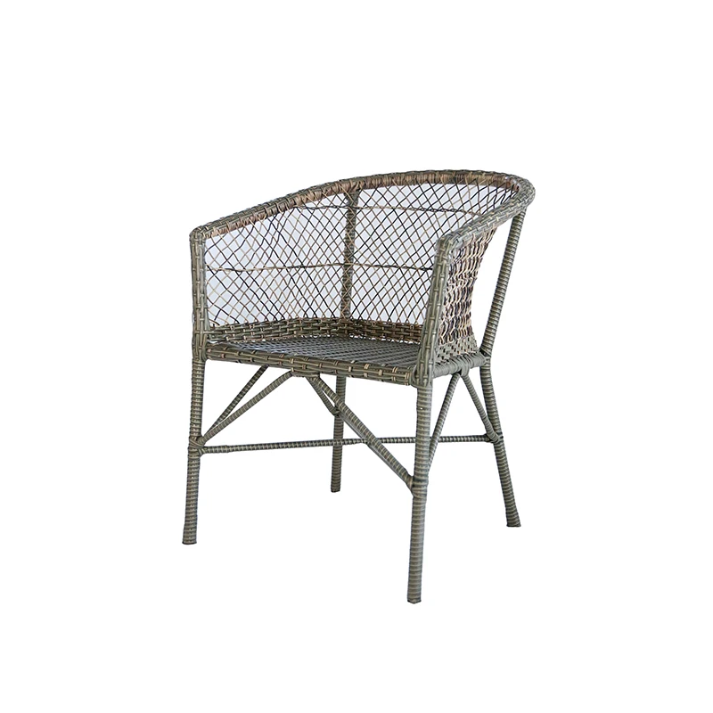 Outdoor Furniture Garden Large Table and Chairs Set Patio Table Rattan Chair for 6 Person Outdoor Dining Tables Modern 1*40HQ