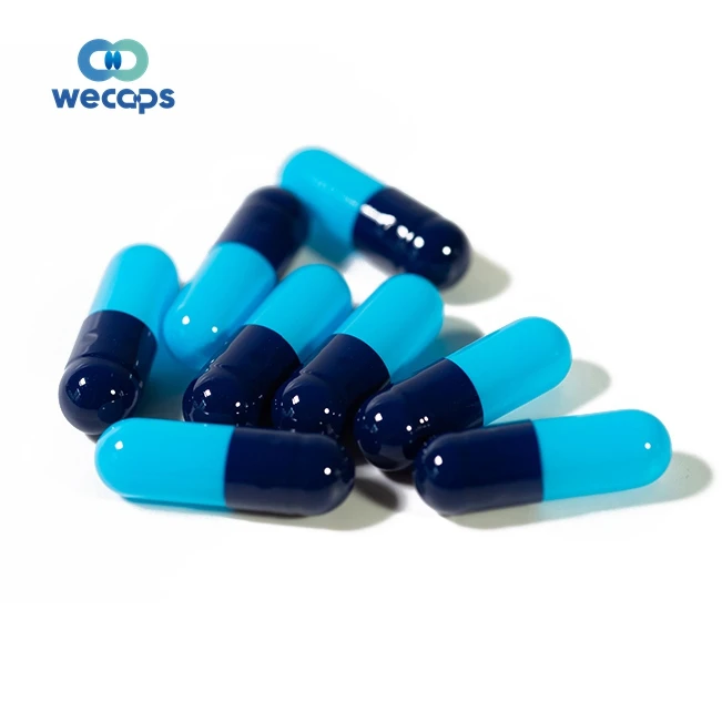 Wecaps Wholesale Size 0 Empty Gelatin Capsules Pharmaceutical Empty Capsule Separated Bulk Empty Capsule