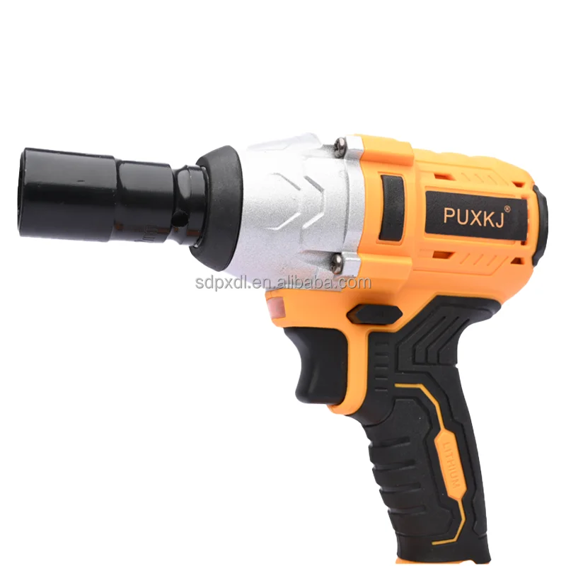 PUXKJ 36v pistola de impacto electrica сверхмощная Ударная дрель Беспроводная с высоким крутящим моментом Электрический Крутящий момент fabeltics низкоударный гаечный