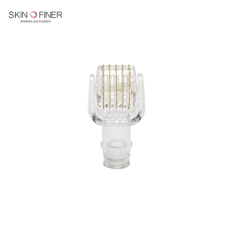 Microneedle Aquqa Roller Injection System 105 Needles Medical Stainless Steel  For Collagen Regrow Skin Recover Acne Remove