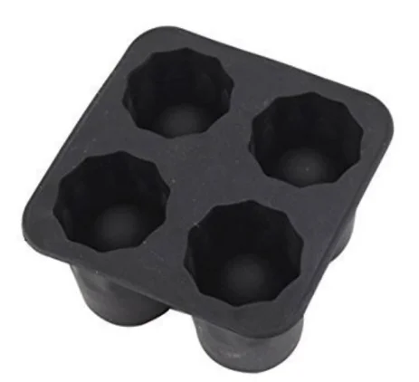 Hot Sale Silicone Ice Cup Food Grade Custom 3d Silicone Mold Ice Cream Make Four Bars Ice Glass