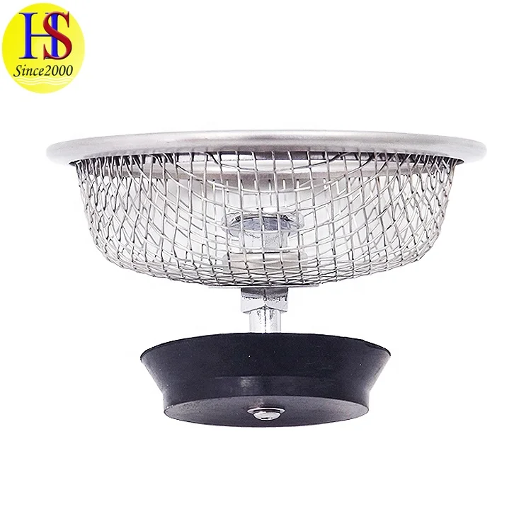 Factory Cheap Stainless Steel Perforated Sink Basket Strainer/Metal Filter Strainer with Large Wide Rim/Drain Strainer Basket