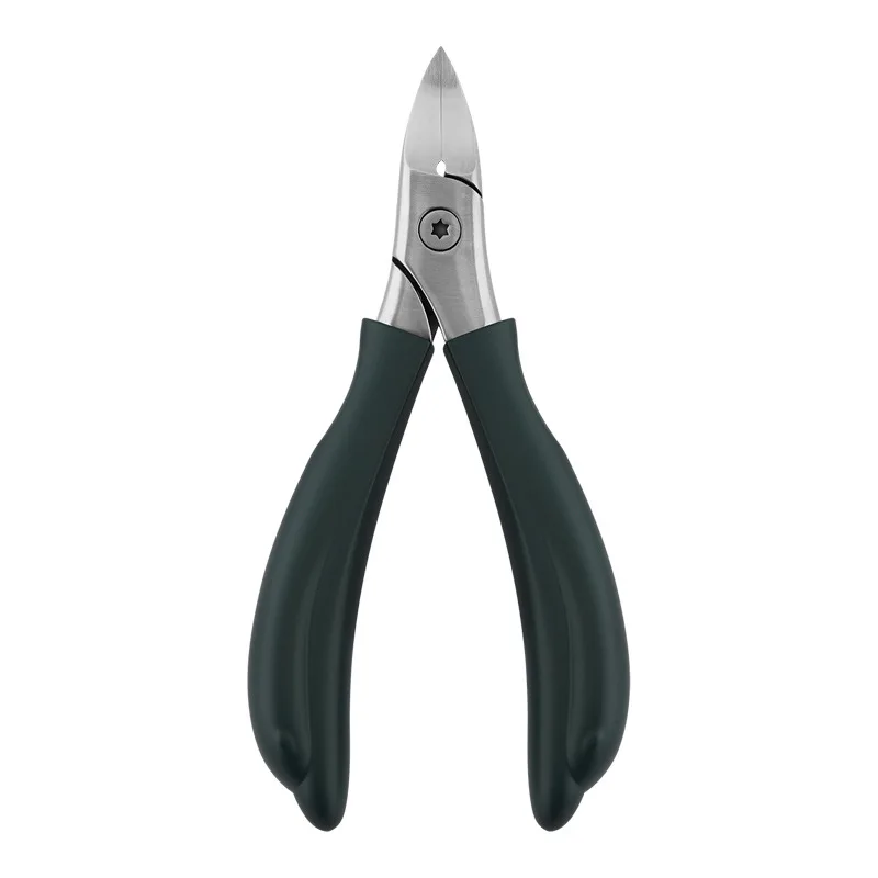 New sharp stainless steel thick nail clippers ABS Non-slip handle for nails and toenails