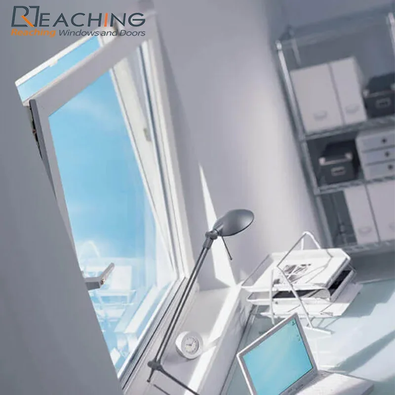 Best Sale American UPVC Tilt And Turn Windows With Double Tempered Clear/Tinted Glass for Villa/Hotel/Office
