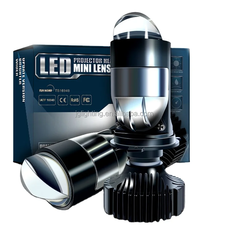 JG New G21 50W h4 mini Dual Projector H4 Lens Mini Auto Lighting system Depo Auto Lamp Luces led headlight bulbs