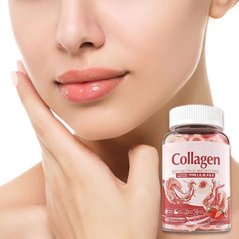 Private Label Best Selling Good Quality Healthcare Supplement Collagen Gummies for Wholesale Purchase