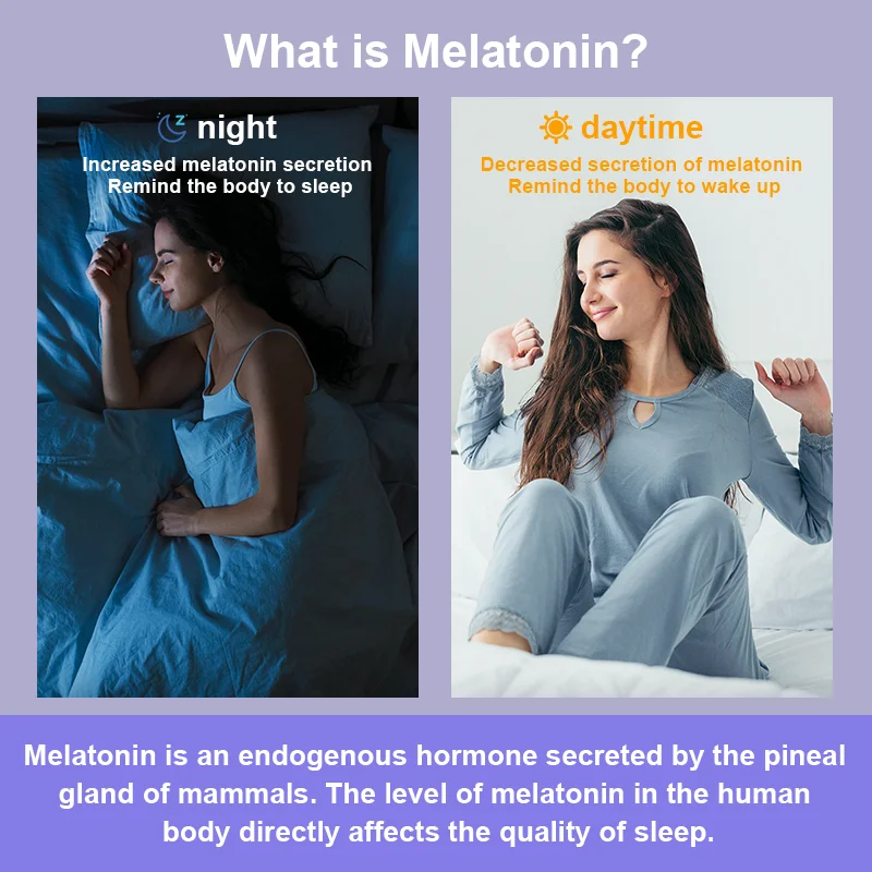 Natural Fruit Pectin Melatonin Gummies Sleep-Aid Supplement 5 Htp Gummy Deep Sleeping Gummies Custom Candy With 6MG