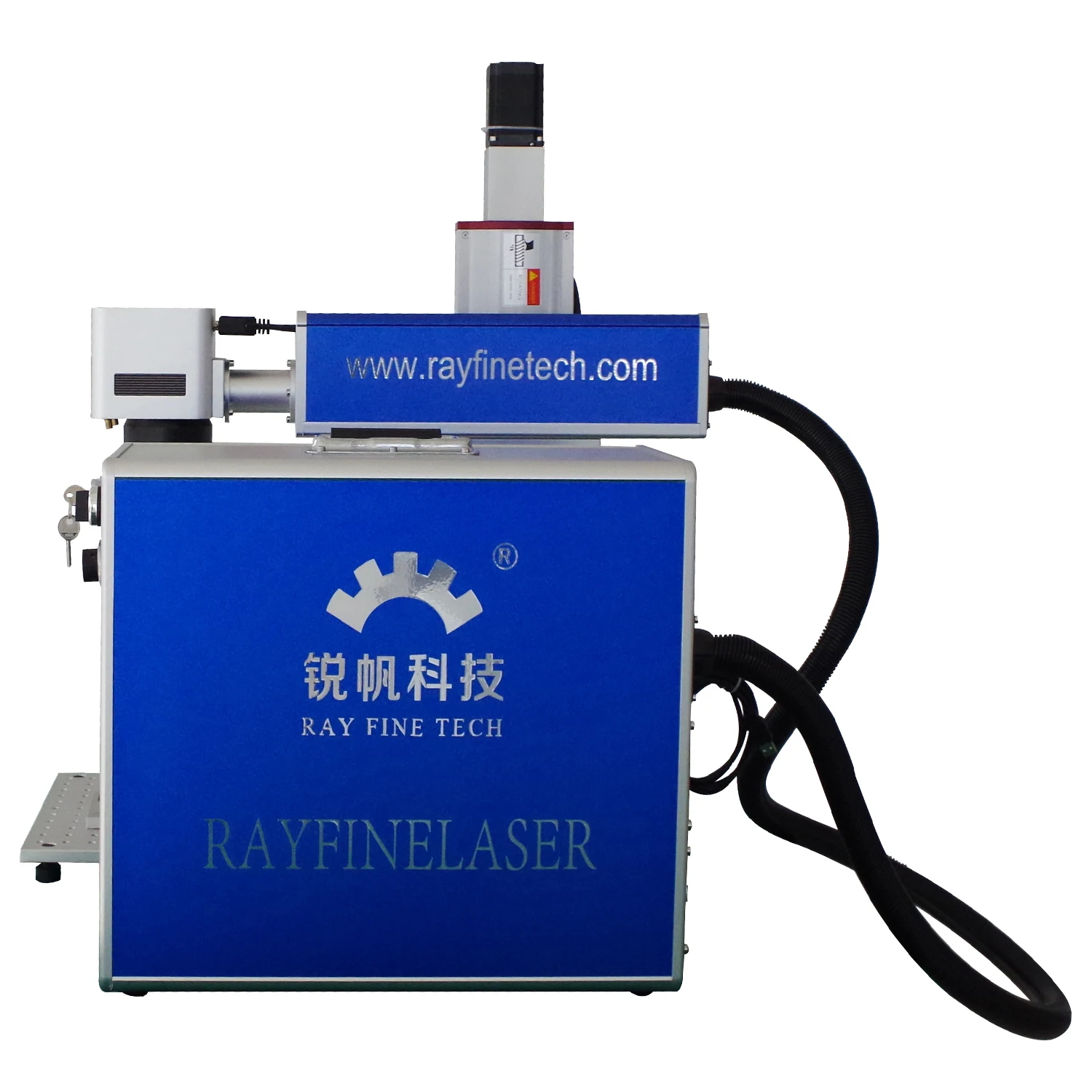 Бесплатная доставка моторизованная оптоволоконная лазерная маркировка Ray fine Raycus 20 Вт 30