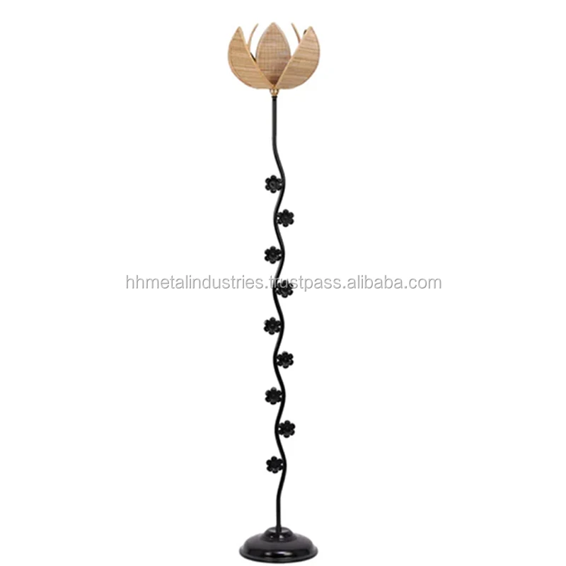 Round Modern Design Standing Decor Floor Lamp with Shade for Restaurant Interior Home Hotel
