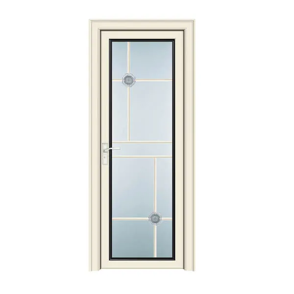 
modern aluminium frame glass doors for bathrooms 