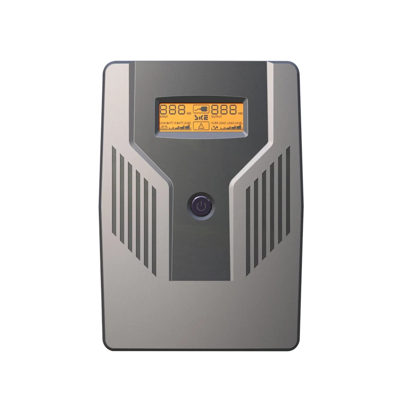 SKE 1500VA UPS Battery Backup 900W Intelligent LCD Battery Backup and Surge Protector UPS Power Battery Backup for Computer