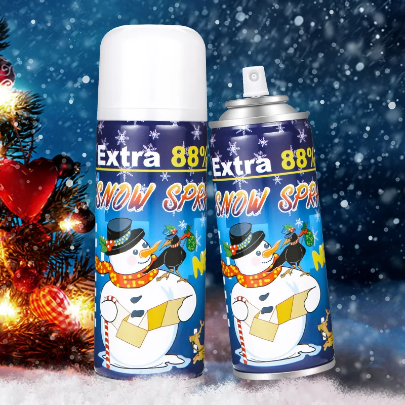 Novelty Christmas Celebration Wedding Holiday Party Snow Spray Environmental protection Clown Snowman