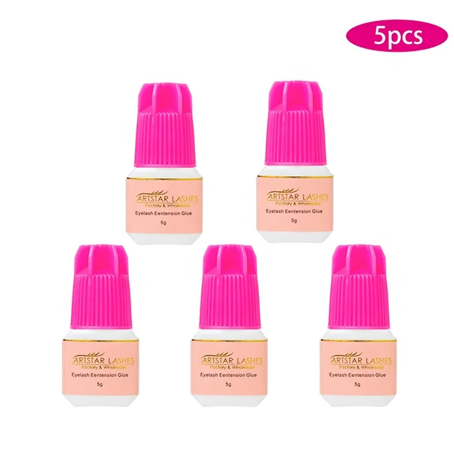 1S Fast Drying Safe Eyelash Extension Blink Non Latex Eyelash Glue Private Logo