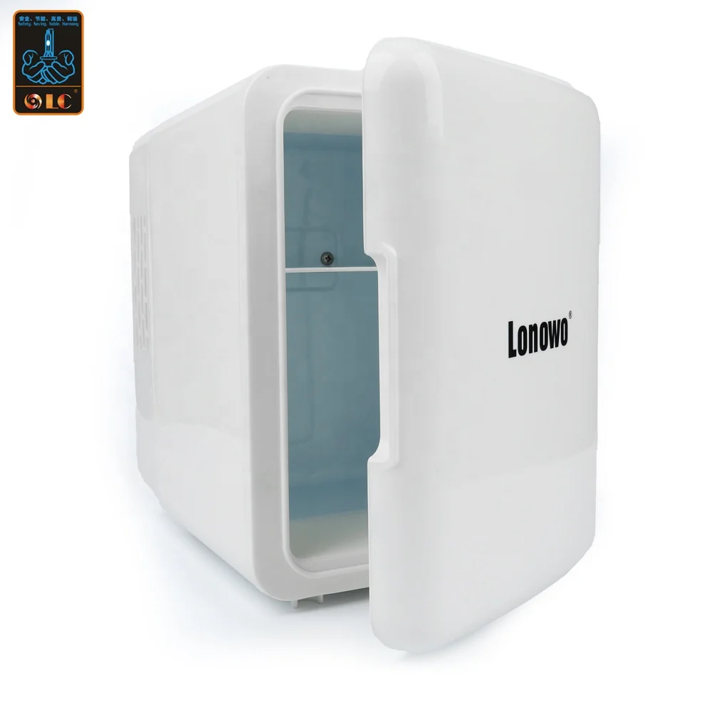 New Design Mini Car Cooler Box Cup Freezer Fridge Portable Refrigerator Electric 4L Cooler Warmer Portable Car Fridge For Travel