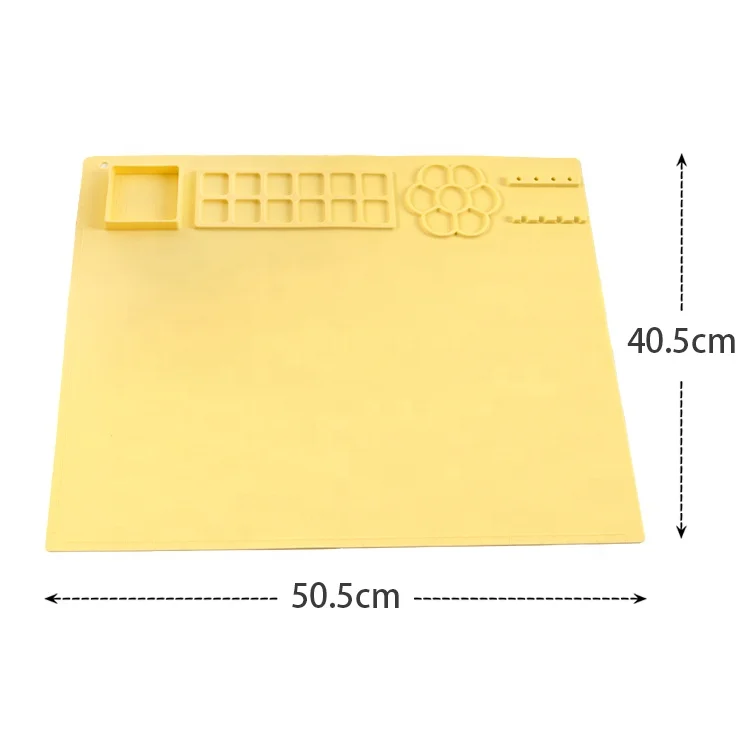 Factory hot-selling Multi-Style painting toys Craft Mat kids drawing board doodle pad silicone painting mat