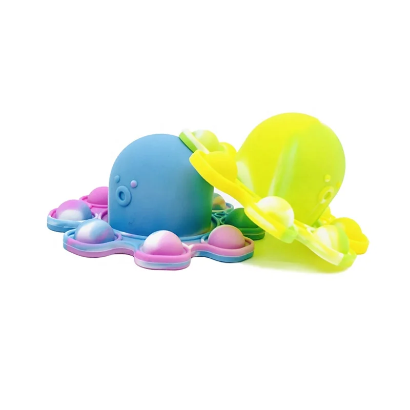 
Hot Selling Anti Stress Relief Toys Push Bubble Fidget Sensory Toys Set Silicone Bubble Squeeze Toys Gift For Kids Adults 