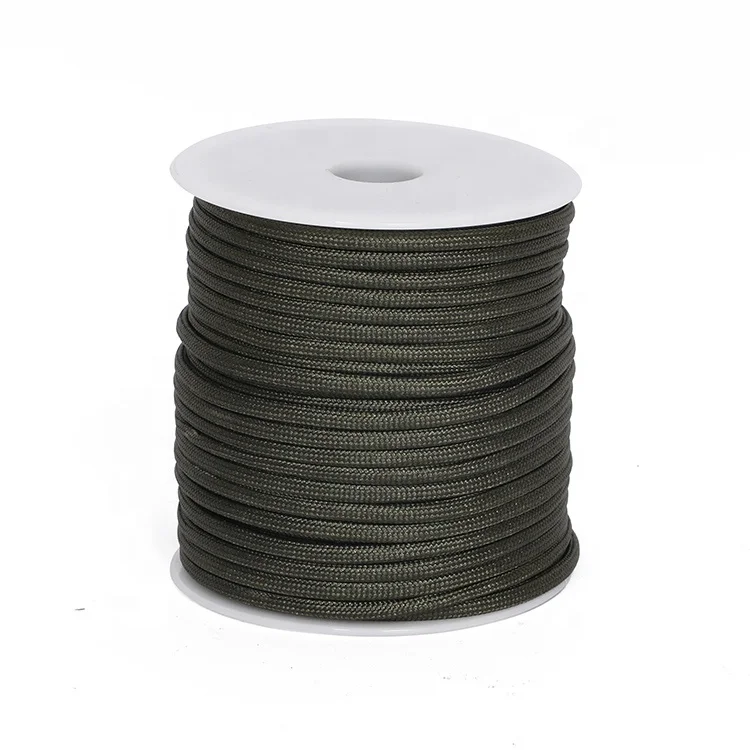 High quality climbing camping and mountaineering safety colored monochrome paracord ropes