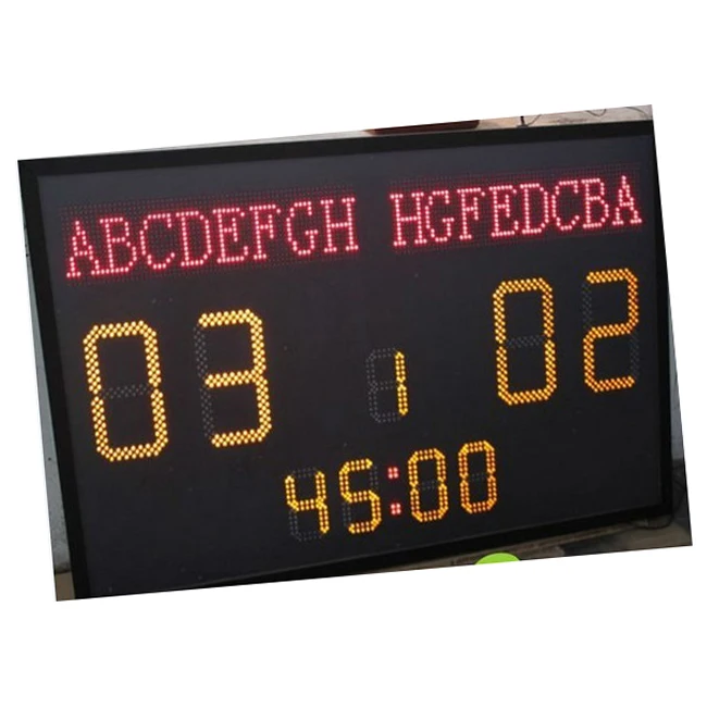 Outdoor Wireless Remote CountDown Electronic Football Score Boards Table Tennis Score Board Sport Score Football
