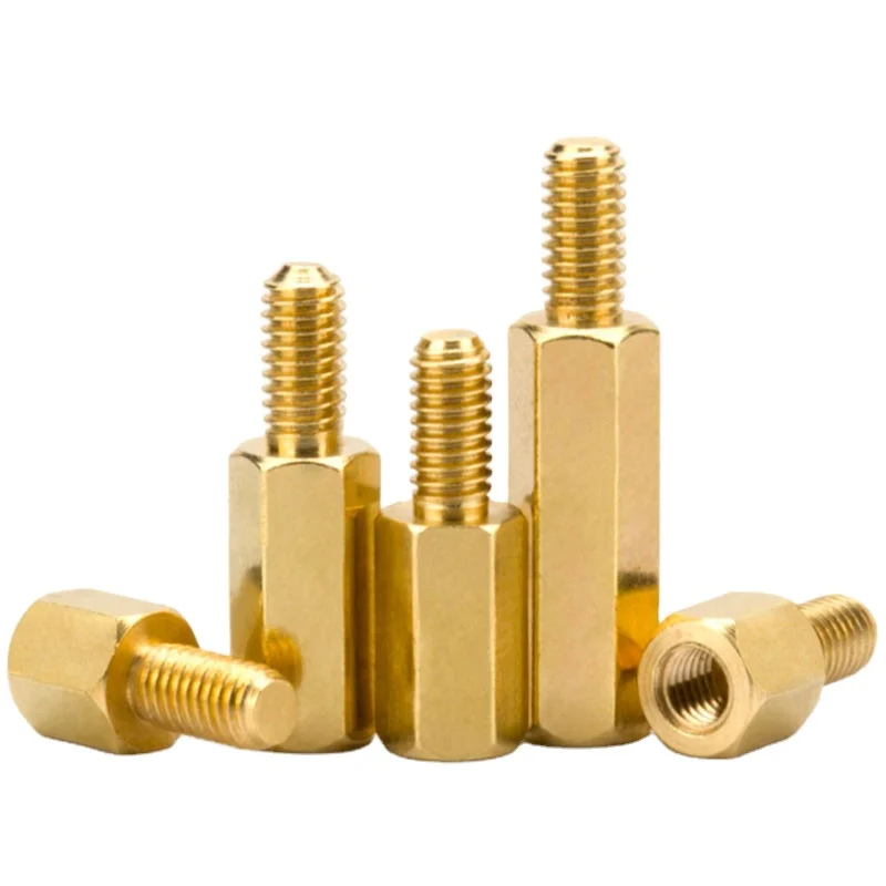 M2 M2.5 M3 H59 H62 Brass Bronze Copper Alloy Steel Zinc Plaiting Coating Male And Female Hex Hexagon Head Standoff