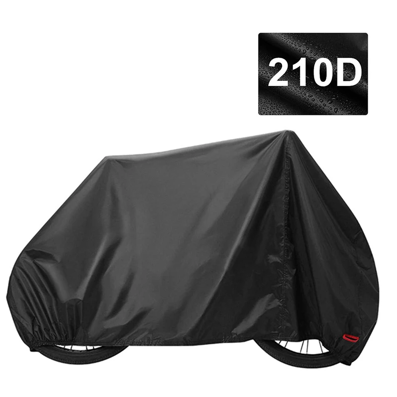 Foldable dustproof&waterproof 210D oxford fabric bike cover